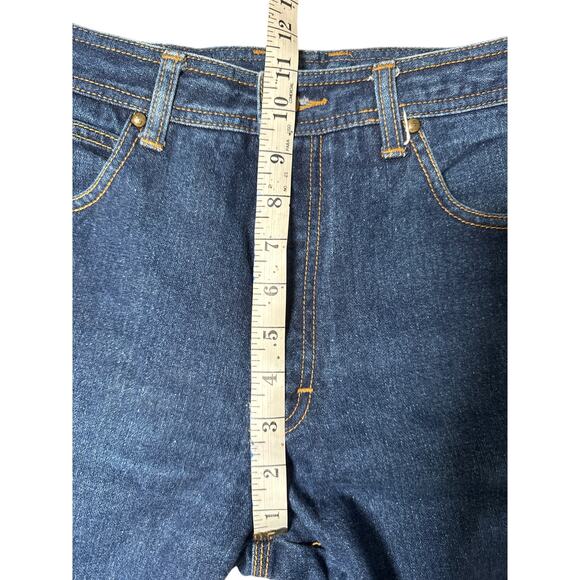 VINTAGE Sergio Valente Jeans Women Size 28 Blue Denim Dark 80s 27 inseam - Picture 8 of 13